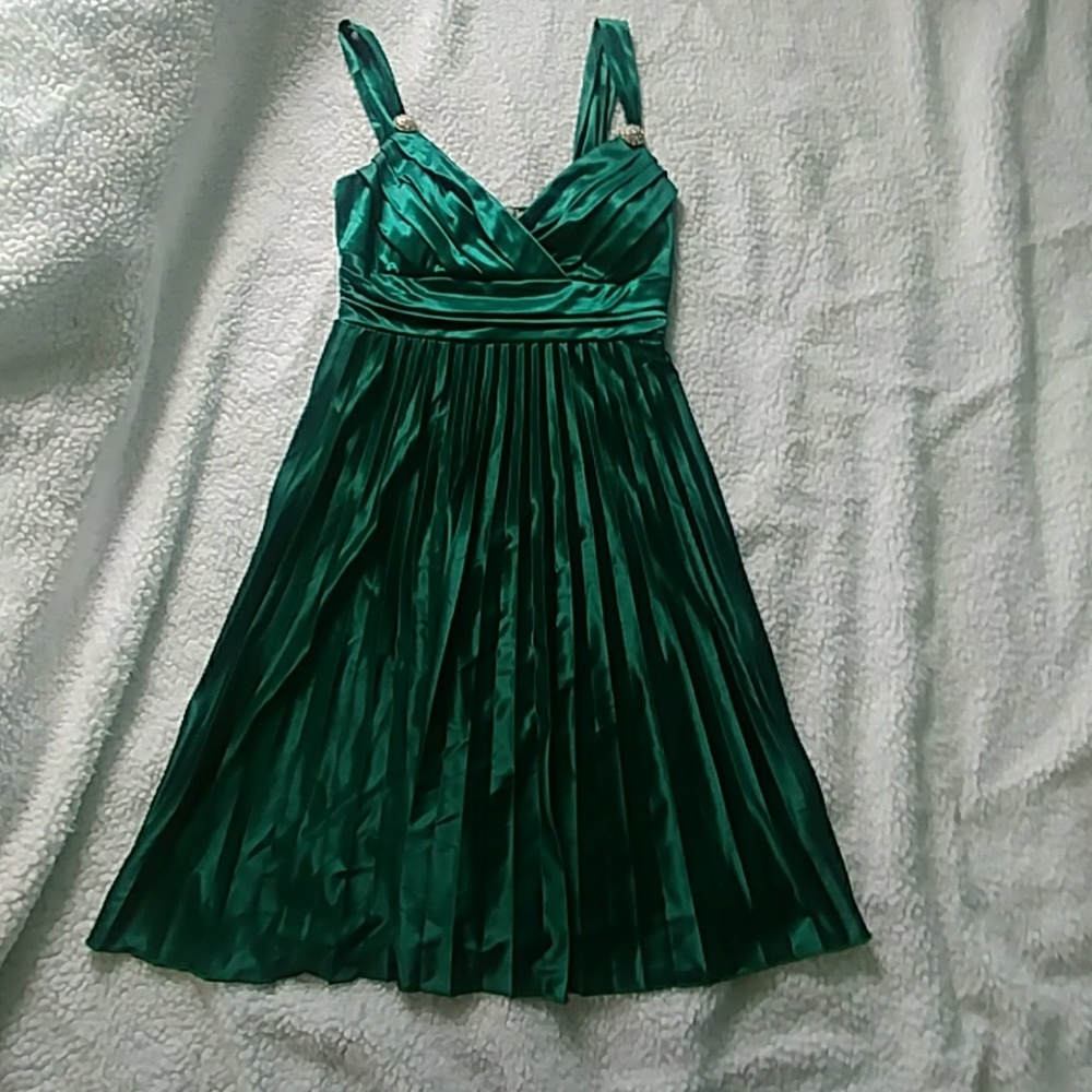 Green Short Dress